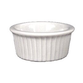 ramekin bowl porcelain white Ø 65 mm | corrugated product photo