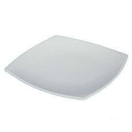 CLEARANCE | plate angular porcelain white quadrangular | 240 mm  x 240 mm product photo