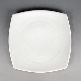 plate porcelain white square | 270 mm  x 270 mm product photo