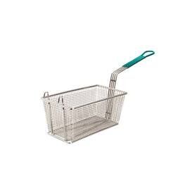 frying basket green 165 mm  x 327 mm  H 137 mm product photo