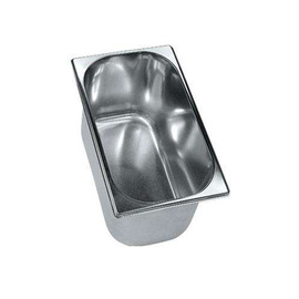CLEARANCE | ice cream container VG2512 stainless steel 3.5 ltr 258 mm  x 156 mm  H 120 mm product photo