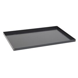 baking sheet|frying sheet GN 1/1 stainless steel 1.5 mm black and blue  H 20 mm product photo