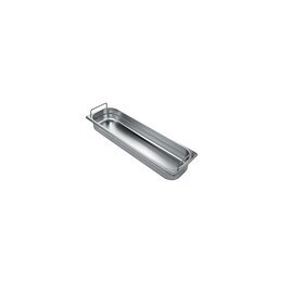 gastronorm container GN 2/8  x 65 mm stainless steel | stiff handles product photo