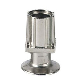 Impact foot 40 x 40 mm - zamak nickel-plated product photo