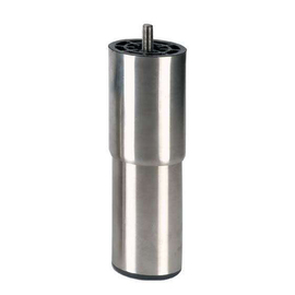adjustable foot LPI-035 | stainless steel with plastic base black H 205 - 255 mm product photo