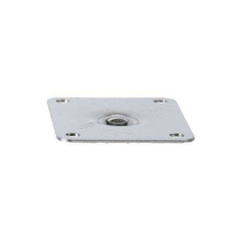 Stainless steel mounting plate 102 x 80 x 2 mm for adjustable foot series A product photo