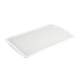 Lid for container 975211, 97512, 975223, polystyrene, white, 660 x 450 x H 20 mm product photo