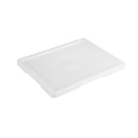 Lid for container 975202, PE, white, 525 x 455 x H 30 mm, 0.85 kg product photo