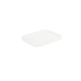 Lid for PB-3155 and PB-3156 400 x 300 mm - HDPE, white, 0.5 kg, rounded corners product photo