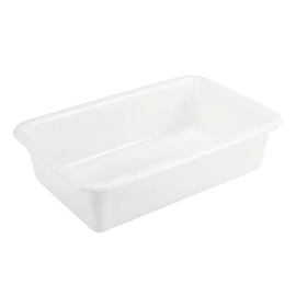 stacking containers | transport boxes HDPE white food safe 40 ltr | 710 mm x 490 mm H 185 mm product photo