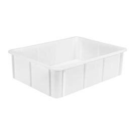 stackable container|transport container SPECIAL  • white  | 80 ltr | 800 mm  x 600 mm  H 220 mm product photo