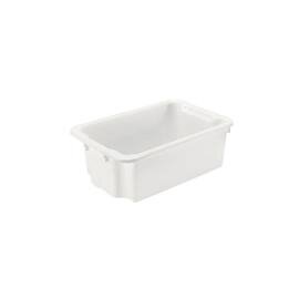 stack and nest container ROTA  • white  | 30 ltr | 600 mm  x 400 mm  H 220 mm product photo