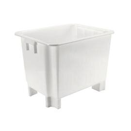 stack and nest container ROTA  • white  | 170 ltr | 800 mm  x 600 mm  H 600 mm product photo