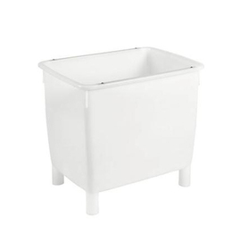 curing container | large volume container HDPE white 210 ltr | 790 mm x 605 mm H 680 mm product photo