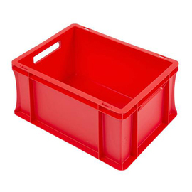stackable container Colour Line Euronorm PP red 20 ltr | 400 mm x 300 mm H 220 mm product photo