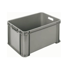 multi-purpose stacking container PE grey 52 ltr | 545 mm x 360 mm H 295 mm product photo