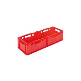 meat container polyethylene red 38 ltr  | 800 mm  x 300 mm  H 200 mm product photo