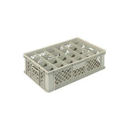 stackable container beige 600 x 400 mm  H 170 mm | 24 compartments product photo