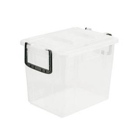 food storage containers with lid PP transparent 20 ltr | 280 mm x 380 mm H 296 mm product photo