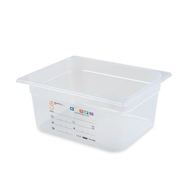 food container GASTRO-PLUS GN 1/2 PP transparent 9.5 ltr | 325 mm x 265 mm H 150 mm product photo