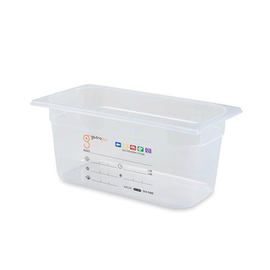 food container GASTRO-PLUS GN 1/3 PP transparent 5.7 ltr | 325 mm x 176 mm H 150 mm product photo