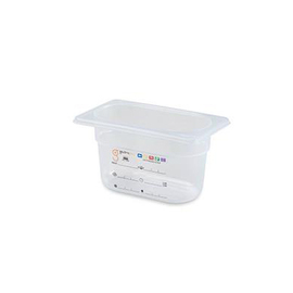 food container GASTRO-PLUS GN 1/9 PP transparent 0.9 l | 176 mm x 108 mm H 100 mm product photo