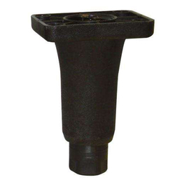 adjustable foot F1186 plastic black H 150 - 220 mm product photo