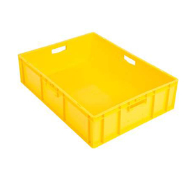 stackable container Euronorm Rainbow Line yellow | 82 ltr product photo