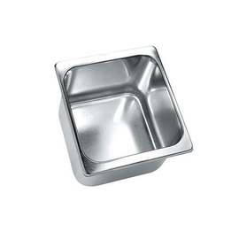 Stainless steel ice cream container