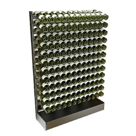 wine rack VisioStyle metal wire grid shelf (shelves) NF3 | 144 bottles of 0.75 ltr product photo