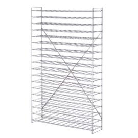 wine rack 1000 mm 300 mm  H 1900 mm 18 grid shelf (shelves) product photo