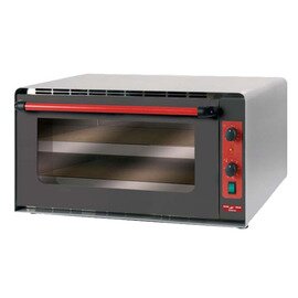 Pizza oven, PICOLLO 250, 1 baking chamber: 500 x 510 x H 75 mm, for 2 pizzas à Ø 50 cm, interior lighting product photo