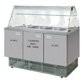 Saladette, &quot;SALADE BAR 107&quot;, for 3 x GN 1/1, capacity 245 ltr., (GN container not included) product photo