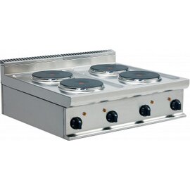 electric stove E7/CUET4BB 400 volts 10.4 kW product photo