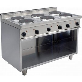 electric stove E7/CUET6BA 400 volts | open base unit product photo