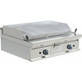 gas lava stone grill E7/BS2BB countertop device 16 kW  H 270 mm product photo