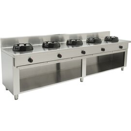 gas-powered wok stove CC/05 70 kW | open base unit product photo