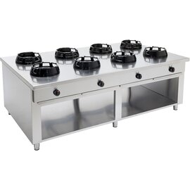 gas-powered wok stove CC/08 112 kW | open base unit product photo