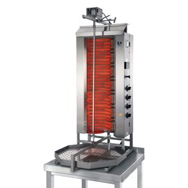 gyros grill E4-S 7 tubular heaters 10.5 kW  H 1285 mm product photo