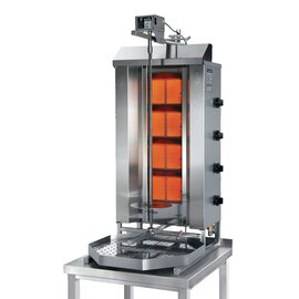 gyros grill GD 4-S infrared double burner liquid gas 14 kW  H 1120 mm product photo