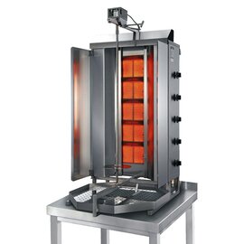 gyros grill GD 5-S infrared double burner natural gas 17.5 kW  H 1310 mm product photo