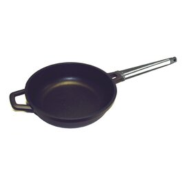 Frypan &quot;Professional Line&quot;, Ø 24 cm, made of cast aluminum, with detachable stainless steel handle, deep form, suitable for induction product photo