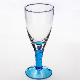 sundae dish turquoise | glass with relief | 400 ml product photo