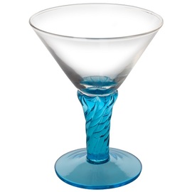 sundae dish Milano turquoise | glass with relief | 350 ml product photo