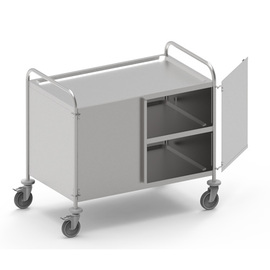 multi-purpose trolley stainless steel L 1090 mm x 690 mm H 950 mm product photo  S