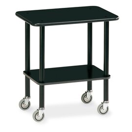 side trolley black  | 2 shelves 710 x 460 mm product photo