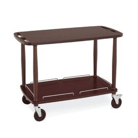 serving trolley wenge coloured  | 2 shelves 945 x 550 mm product photo