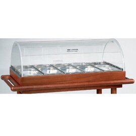 6100B Aufsatz für hors d´oeuvres, mit GN Behälter, Plexiglaskuppel beidseitig bedienbar, passend für Modell 6100/6102 (Art.310397 u. 310398) product photo