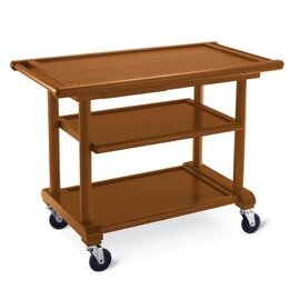 serving trolley walnut coloured  | 3 shelves product photo