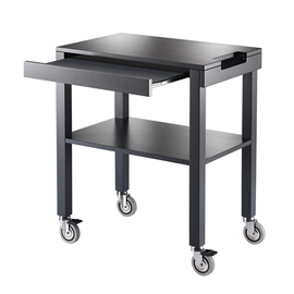 serving trolley anthracite | cutlery tray | 700 mm x 450 mm H 840 mm product photo